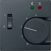 Лицевая панель Schneider Electric Merten System M для терморегулятора антрацит